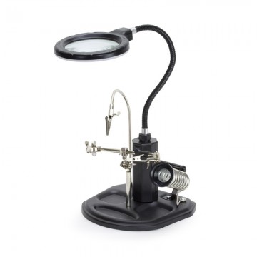 Blanko soldeerhulp met loeplamp 16 leds