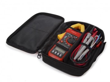 Digitale stroomtang in bewaar etui