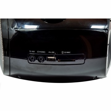 Soundmaster scd8100sw dab boombox back ports