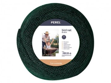 Vogelnet polyester 8 x 8 m groen product foto